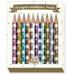 Mini Lápices Metálicos (10 ud) · DJECO