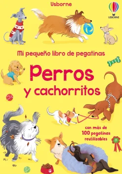 Mi pequeño libro de pegatinas · Perros y Cachorritos