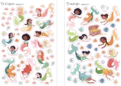Mi pequeño libro de pegatinas · Sirenas