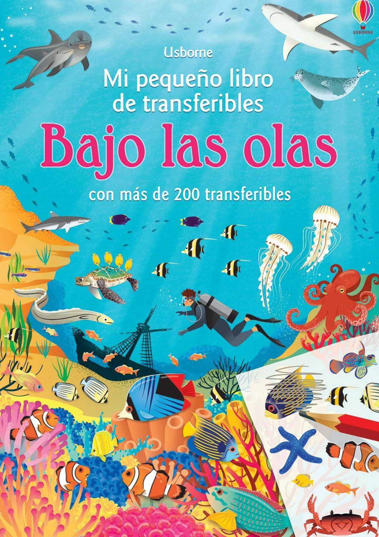 Mi pequeño libro de transferibles-Bajo las Olas