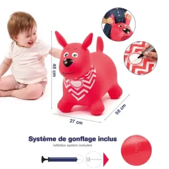 Mi perro saltarín rojo · Ludi