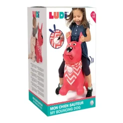 Mi perro saltarín rojo · Ludi