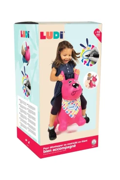 Mi perro saltarín rosa · Ludi