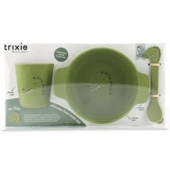 Mi primera vajilla silicona Dino · Trixie