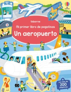 Mi primer libro de pegatinas · En un aeropuerto