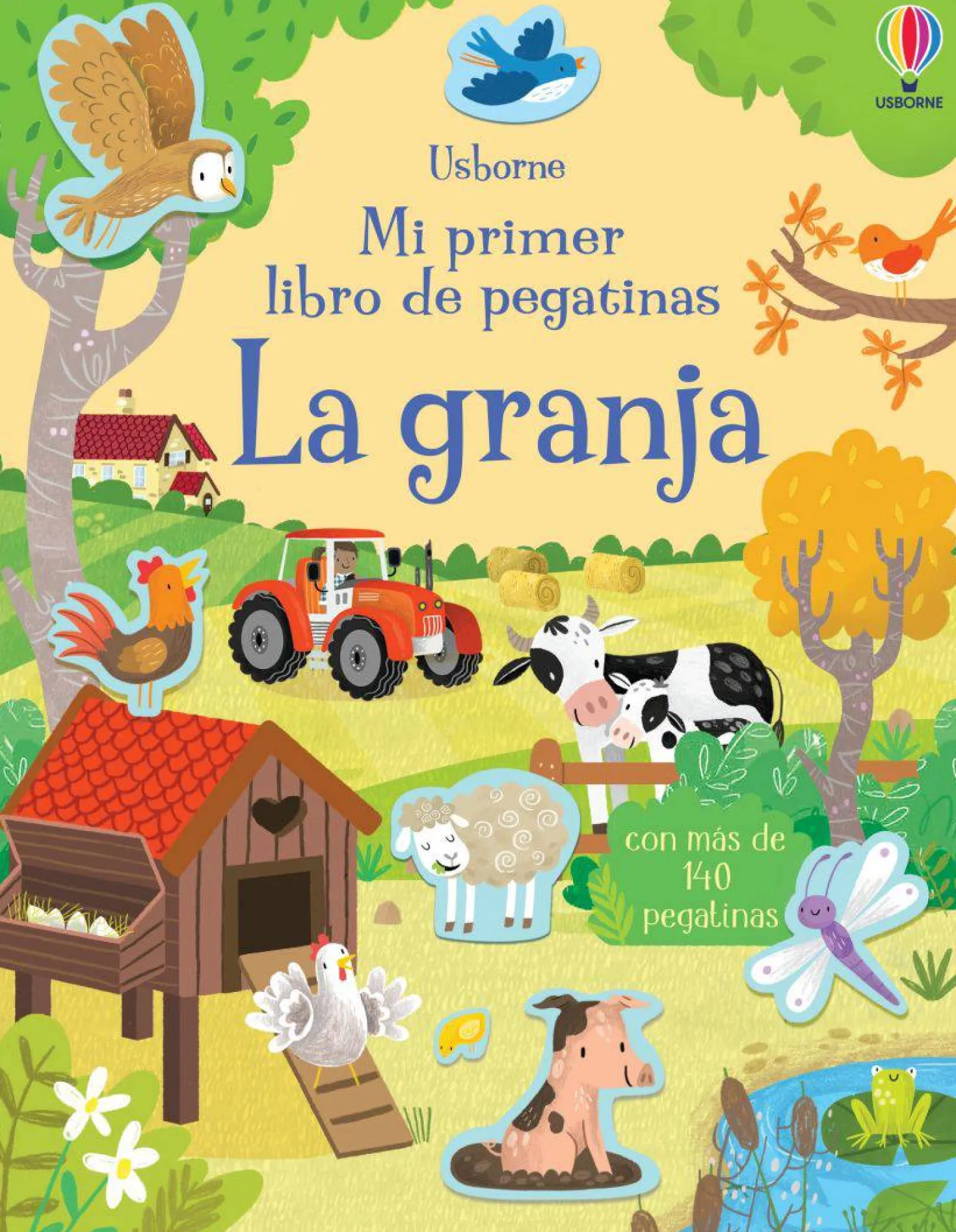 Mi primer libro de pegatinas · La granja
