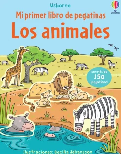 Mi primer libro de pegatinas · Los animales