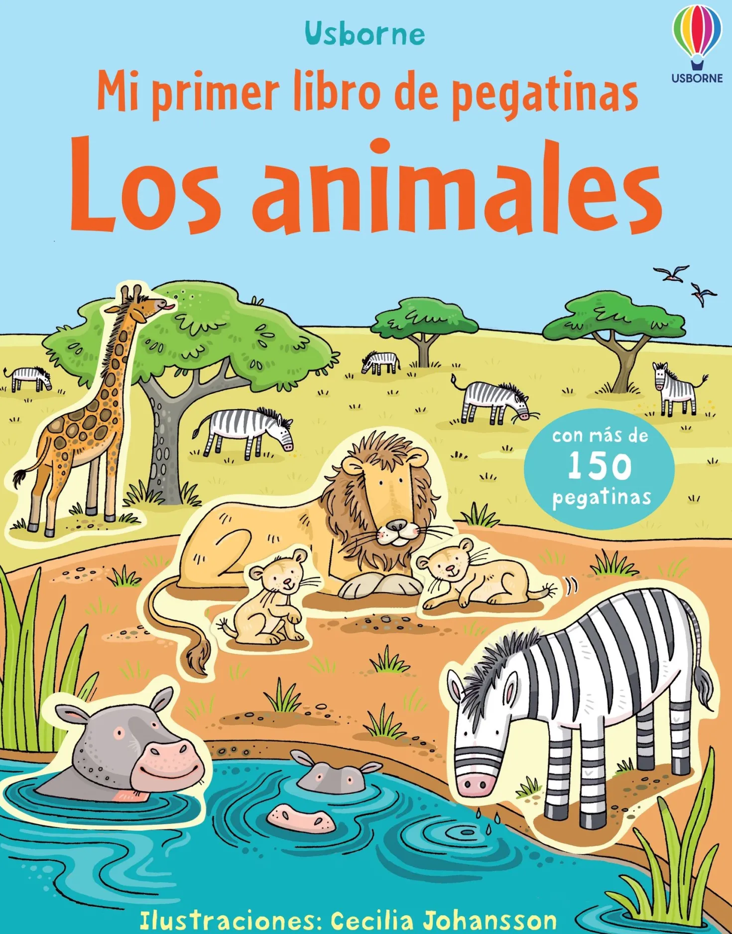 Mi primer libro de pegatinas · Los animales