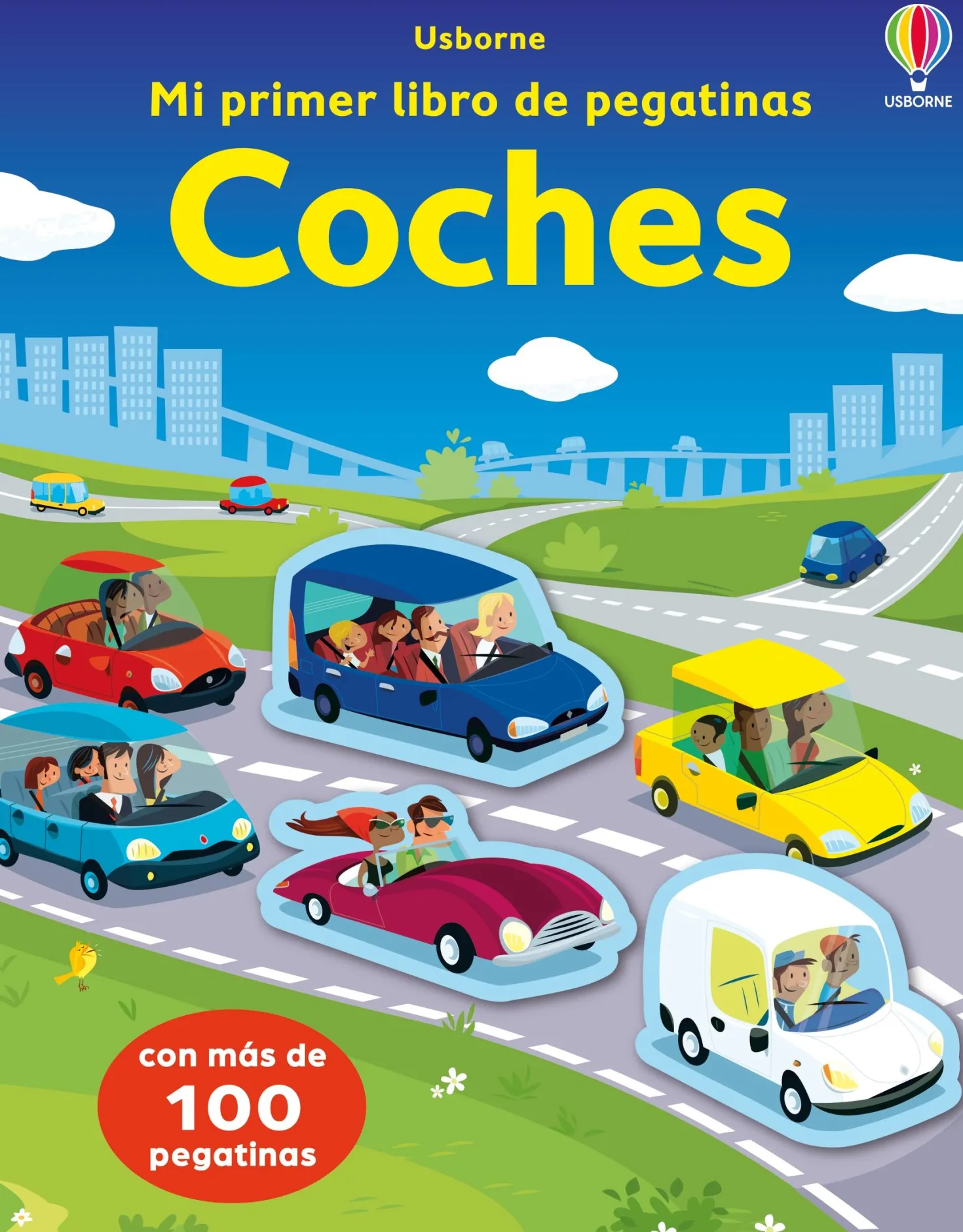 Mi primer libro de pegatinas · Los coches