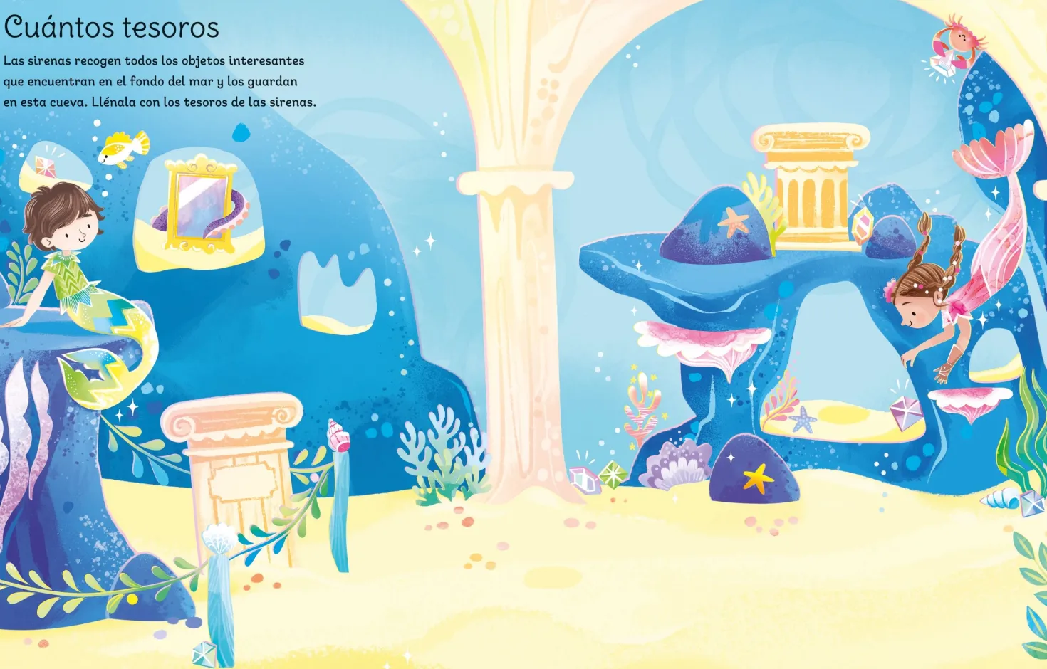 Mi primer libro de pegatinas · Sirenas