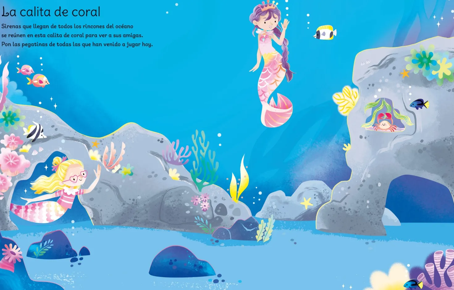 Mi primer libro de pegatinas · Sirenas