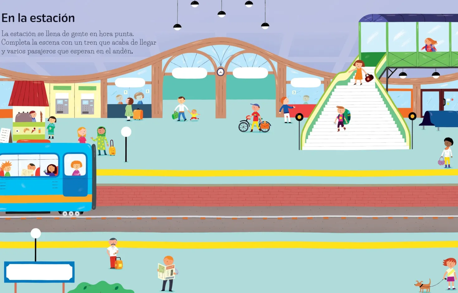 Mi primer libro de pegatinas · Trenes