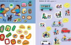 Mi primer libro de pegatinas · Ya voy al cole