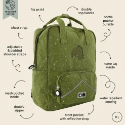 Mochila Grande Dino · Trixie