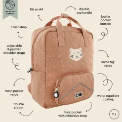 Mochila Grande Gato · Trixie