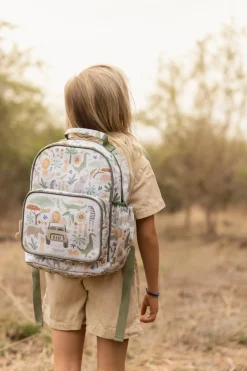 Mochila Grande Safari Friends · Little Dutch