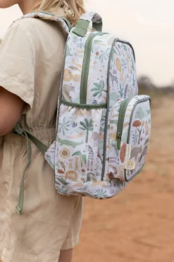 Mochila Grande Safari Friends · Little Dutch