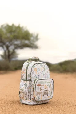 Mochila Grande Safari Friends · Little Dutch