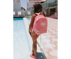 Mochila Playa Infantil Antiarena · Stripes Bloom & Blush