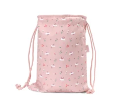 Mochila saco tela Blossom Birds