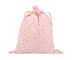 Mochila saco tela Blossom Birds