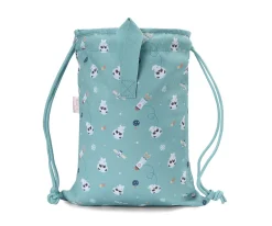 Mochila saco tela Pandas in Space