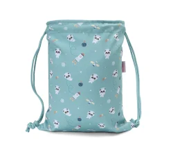 Mochila saco tela Pandas in Space