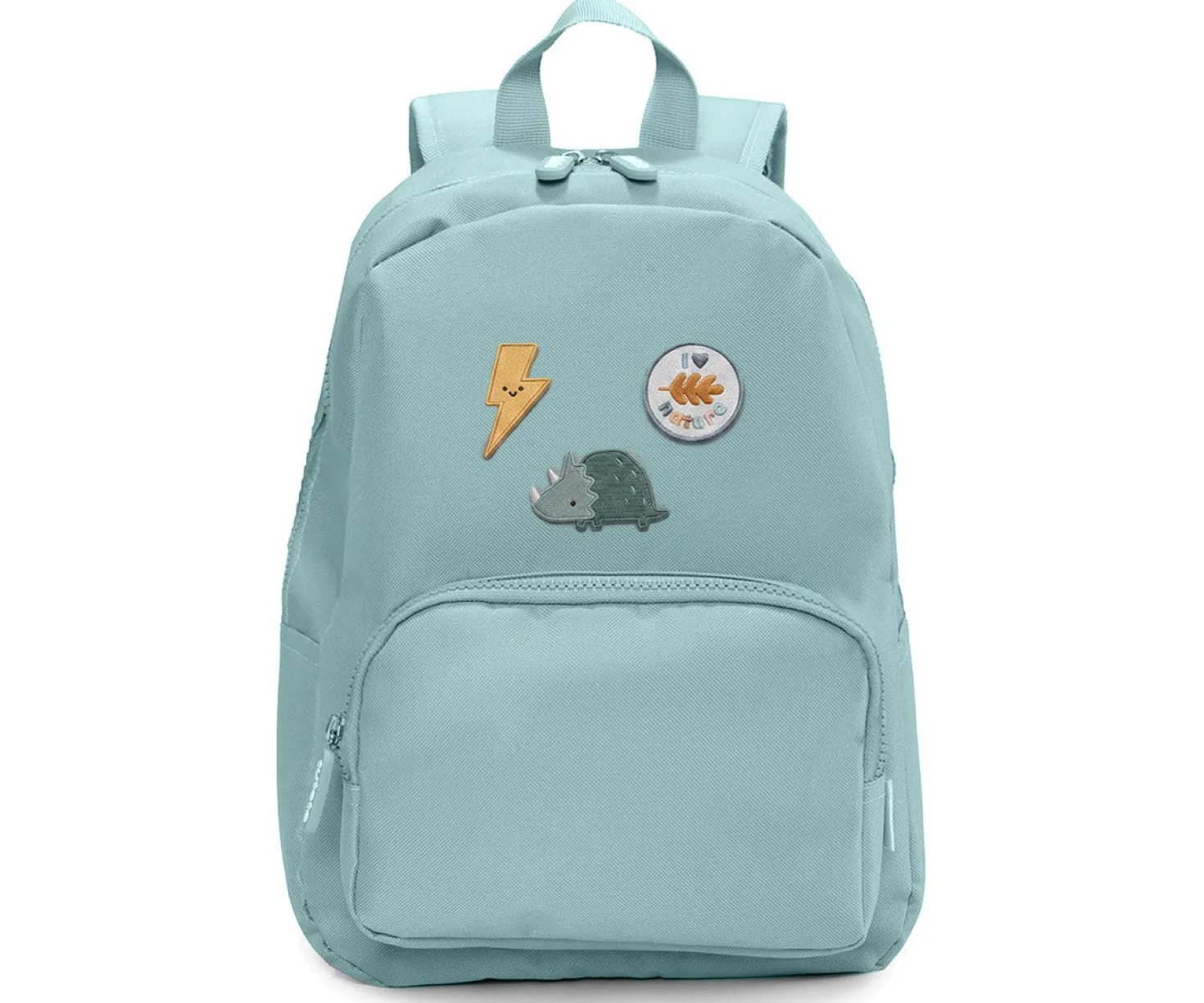Mochila Solid Green con 6 parches Autoadhesivos