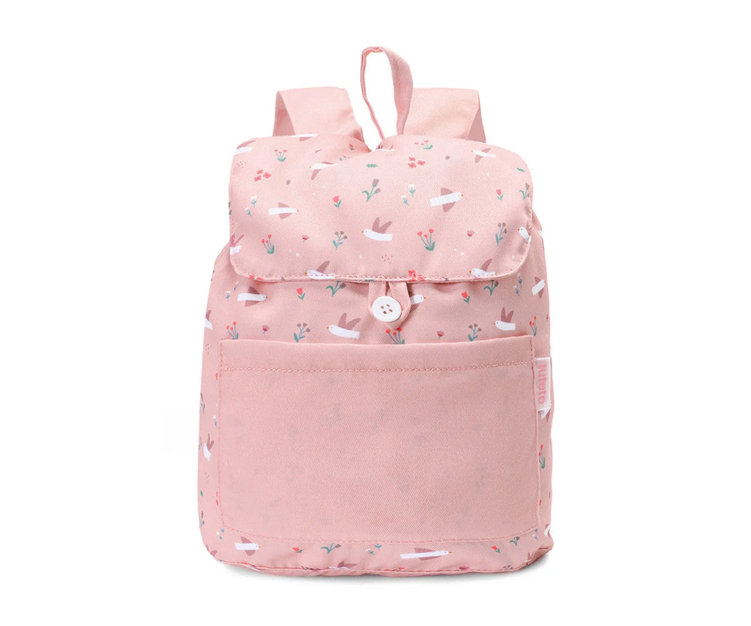 Mochila tela pequeña Blossom Birds