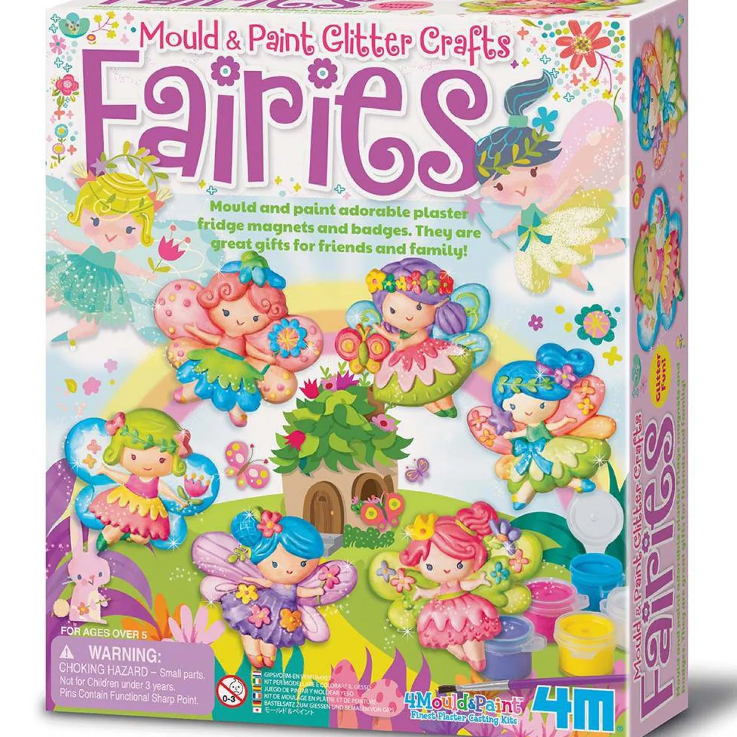 Moldea y Pinta Hadas Brillantes · 4M
