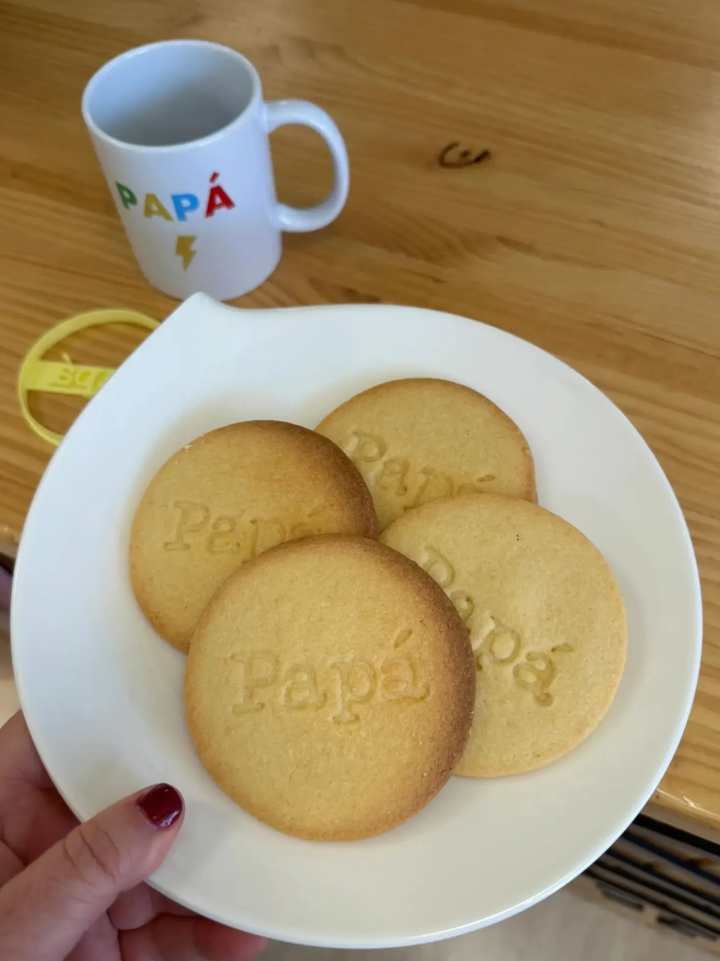 Molde para galletas Papá