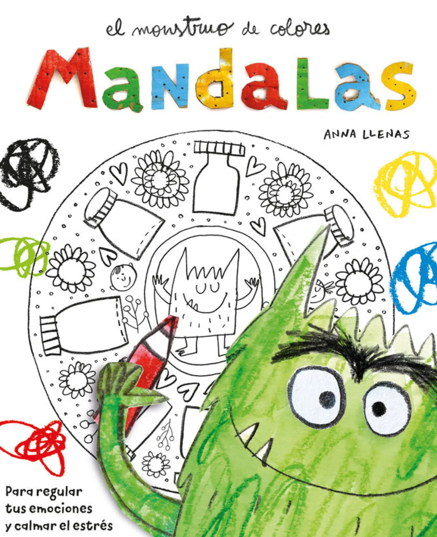 Monstruo de colores. Mandalas