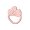 Mordedor silicona flor rosa · Little Dutch