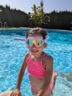Máscara infantil amarillas con turbante Surf · Fun Water