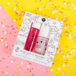 Pack Esmalte de Uñas y Brillo Labial Fairytales · Nailmatic
