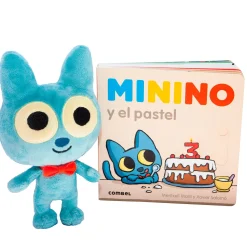 Pack Minino y el pastel + peluche