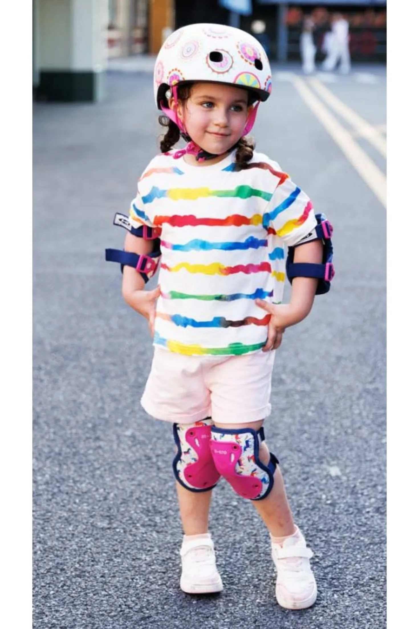 Pack Rodilleras y coderas Unicornio Talla S