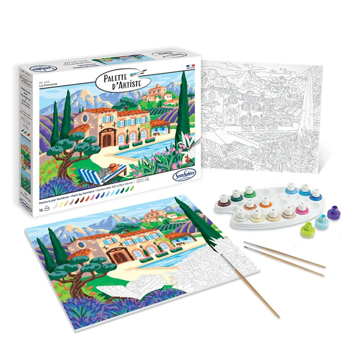 Paleta de artistas - La Provence · Sentosphere