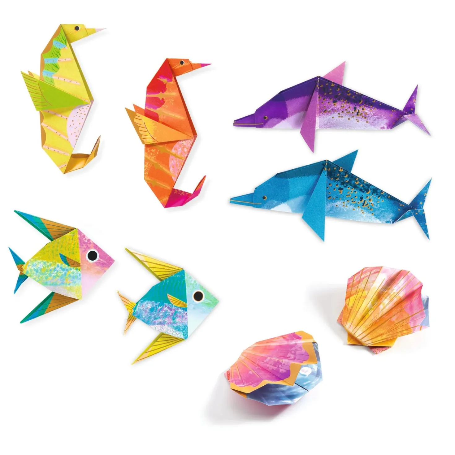 Papiroflexia Origami Animales Marinos · DJECO