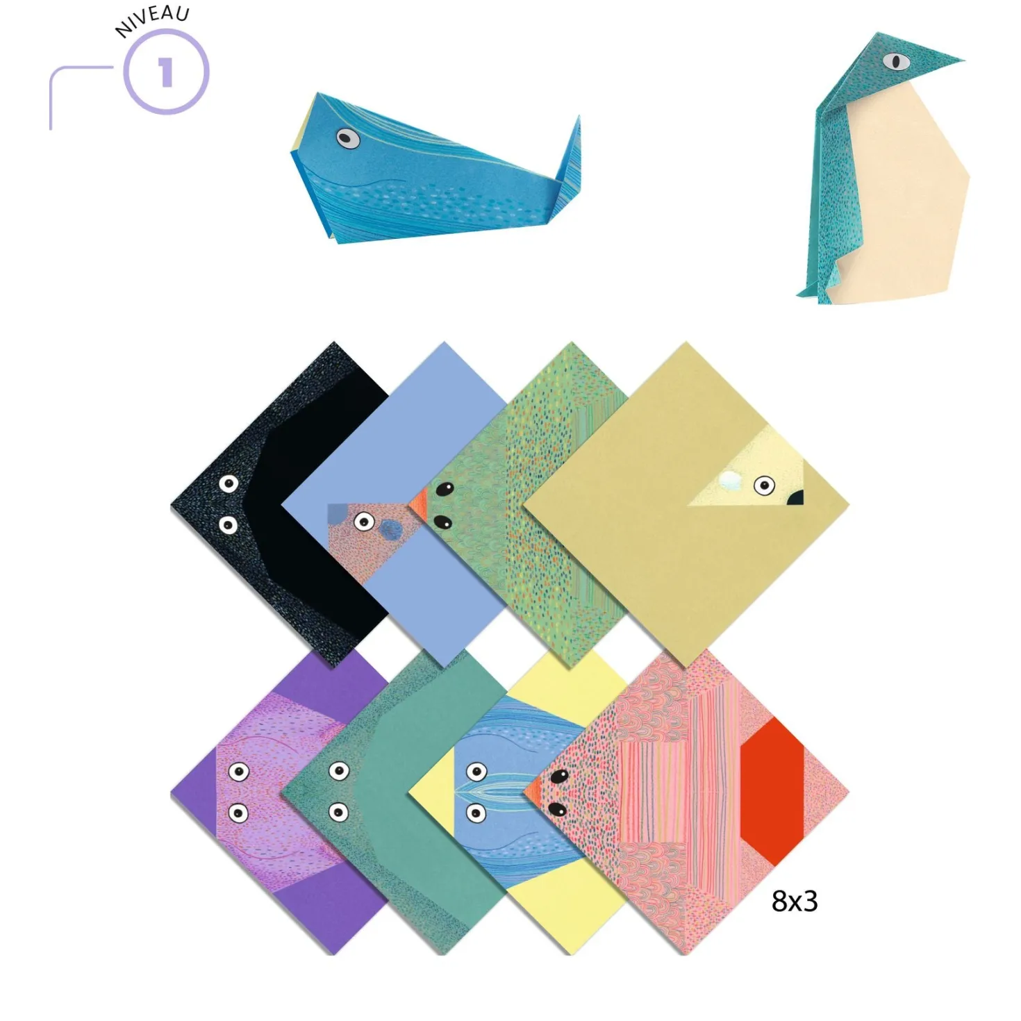 Papiroflexia Origami Animales Polares · DJECO