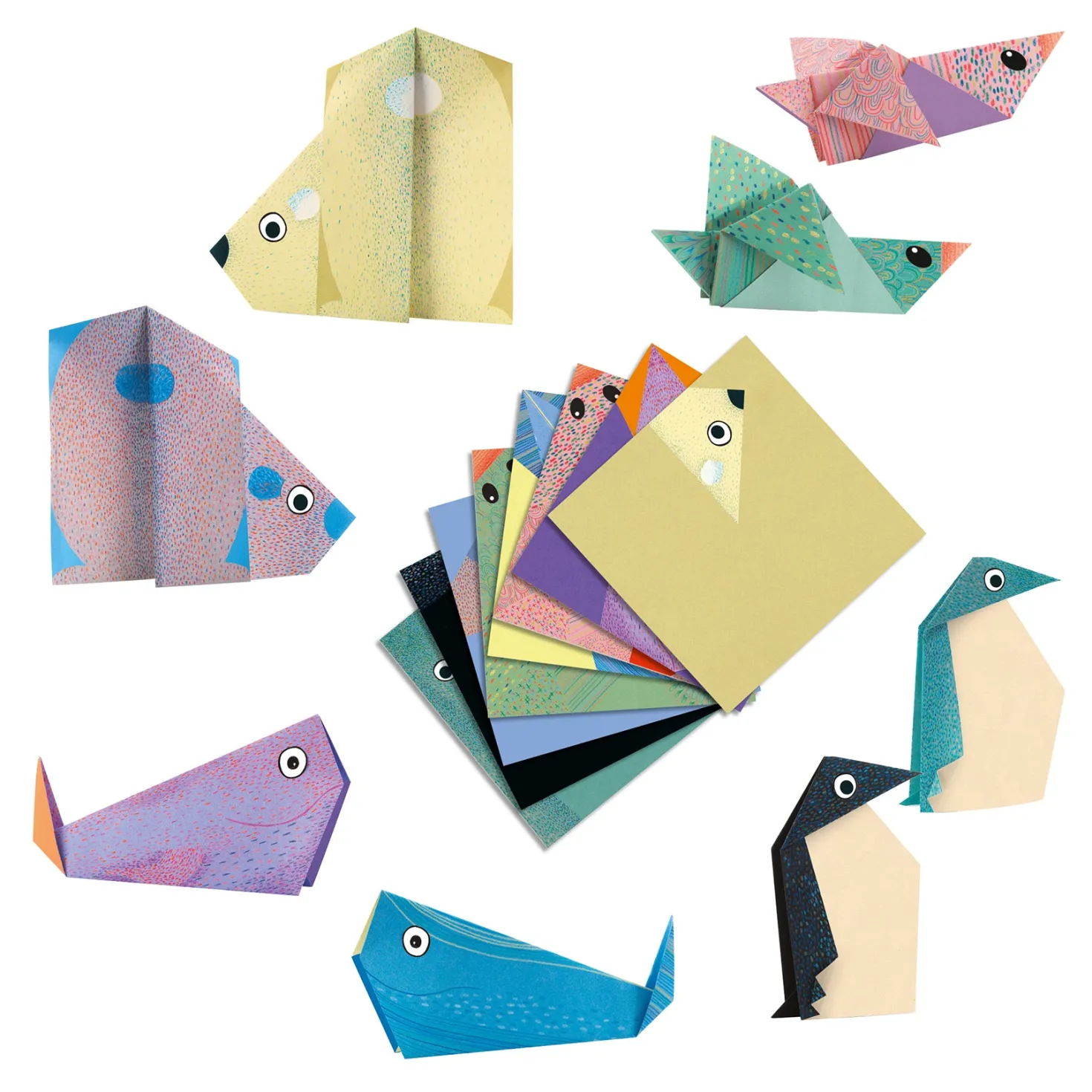 Papiroflexia Origami Animales Polares · DJECO