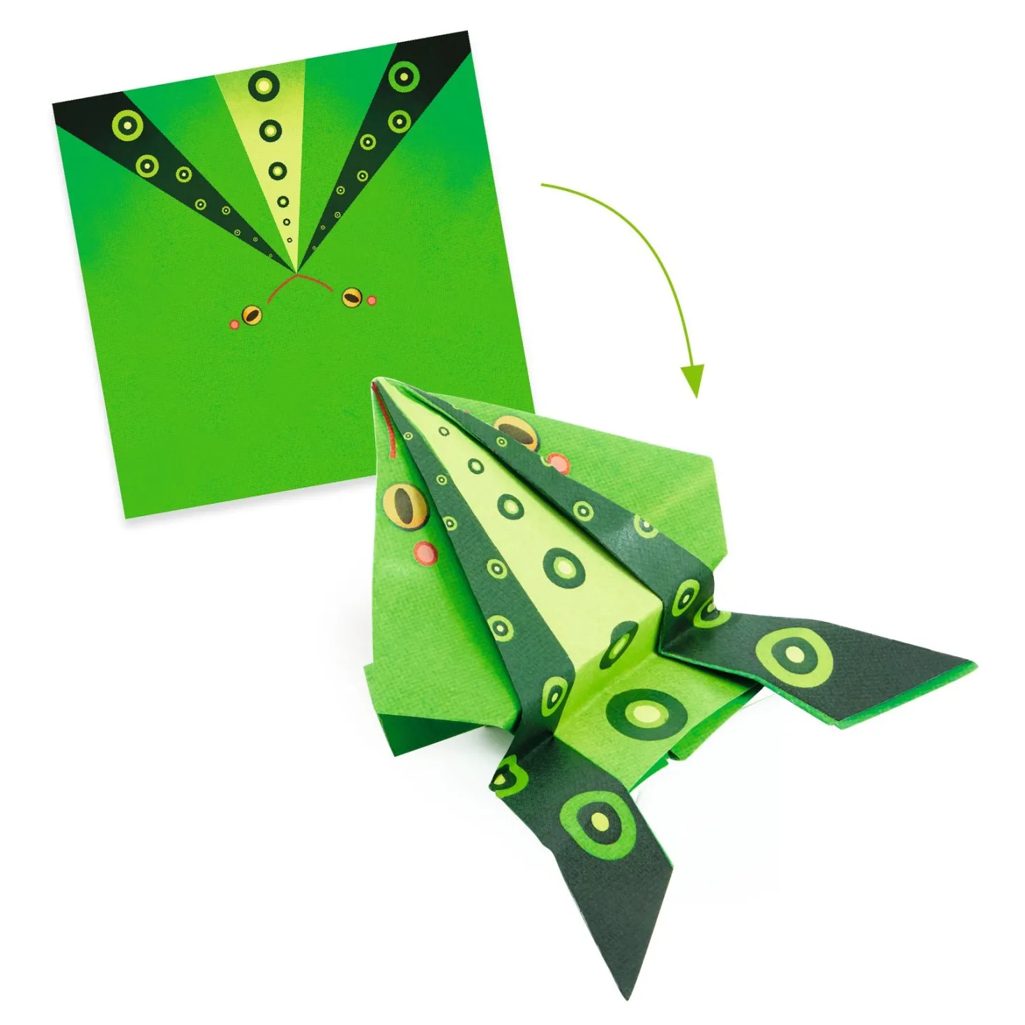 Papiroflexia Origami Animales Saltarines · DJECO