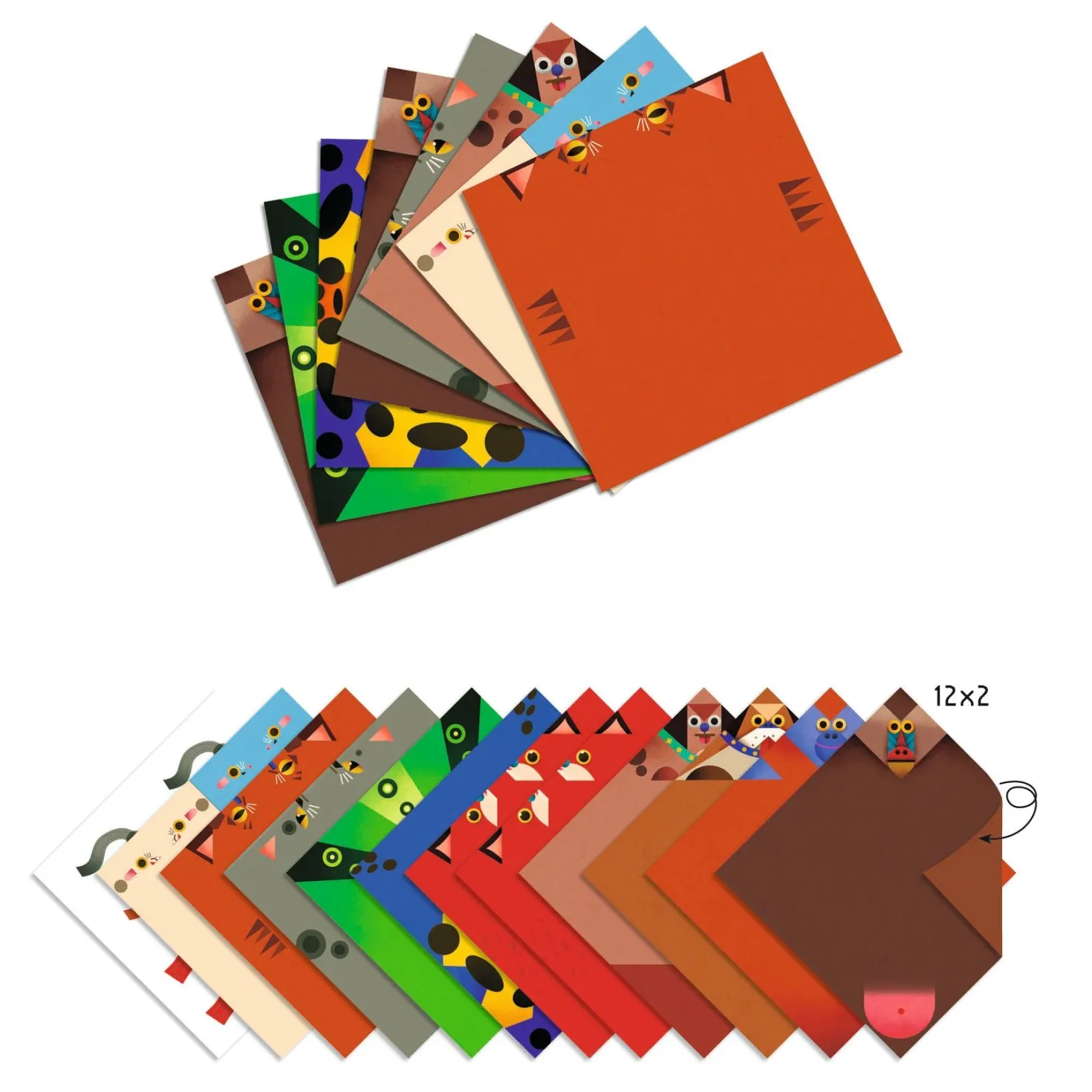 Papiroflexia Origami Animales Saltarines · DJECO