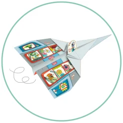 Papiroflexia Origami Aviones · DJECO