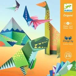 Papiroflexia Origami Dinosaurios · DJECO
