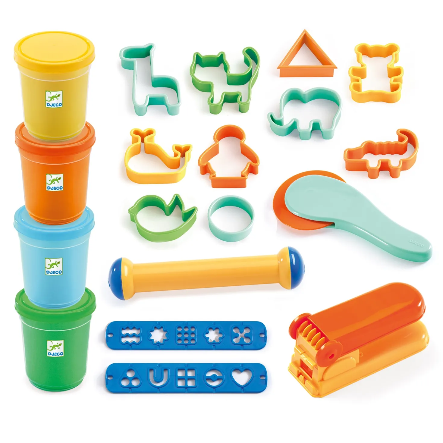 Pasta moldear · Todo para comenzar · DJECO