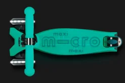 Patinete Maxi Deluxe Glow LED · Turquesa