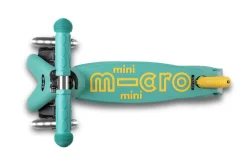 Patinete Mini Deluxe ECO LED · Menta