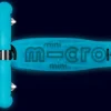 Patinete Mini Deluxe Glow LED · Aqua