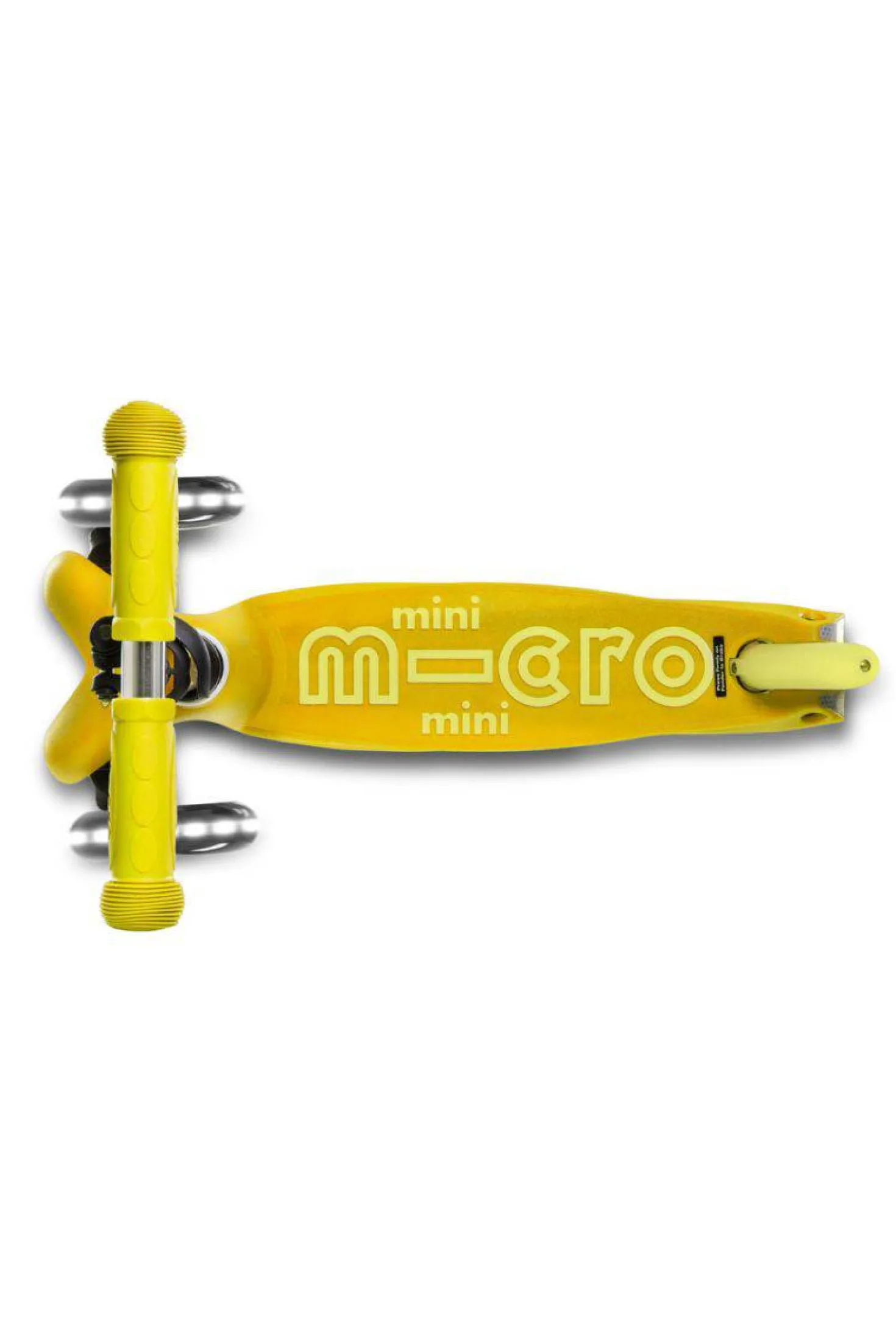Patinete Mini Deluxe LED · Amarillo